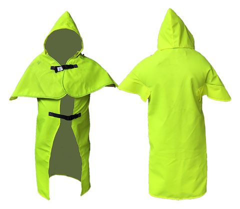 Butterfly Cape Hi-Vis Yellow with Hood