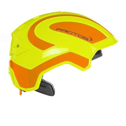 PROTOS® Integral Industry Helmet - Orange/Neon-Yellow