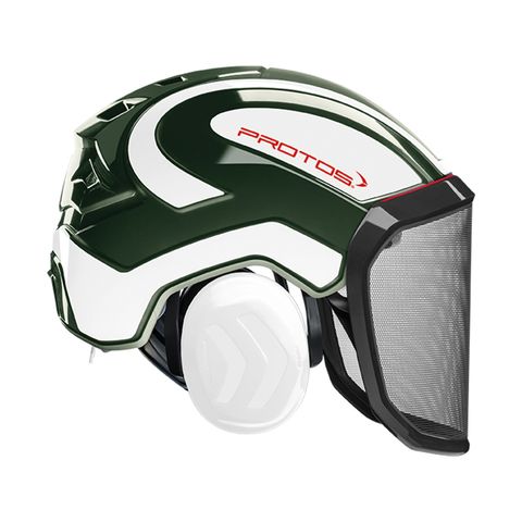 PROTOS® Integral Forestry Helmet - Olive/White