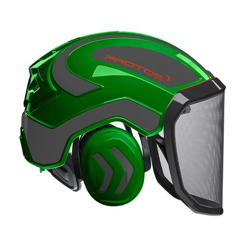 PROTOS® Integral Forestry Helmet - Green/Black