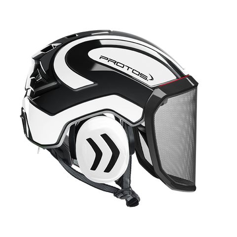 PROTOS&reg; Integral Arborist Helmet - Black/White