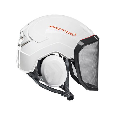 PROTOS® Integral Arborist Helmet - White