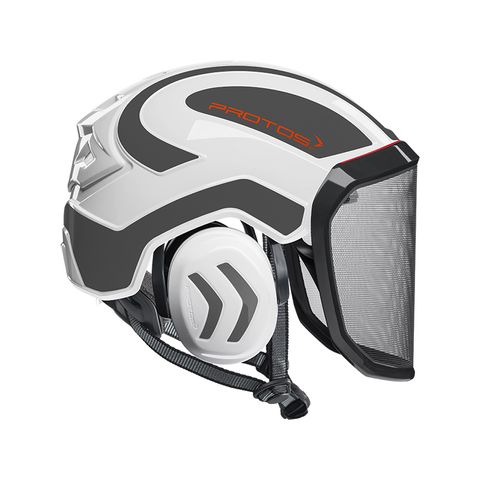 PROTOS® Integral Arborist Helmet - White/Grey