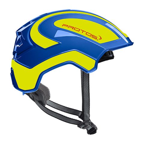 PROTOS® Integral Climber Helmet - Blue/Yellow