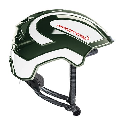 PROTOS® Integral Climber Helmet - Olive/White