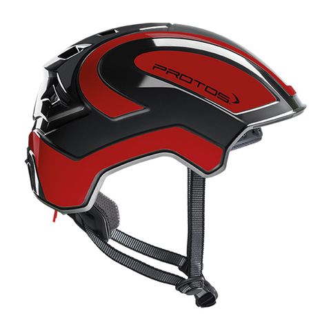 PROTOS® Integral Climber Helmet - Black/Red