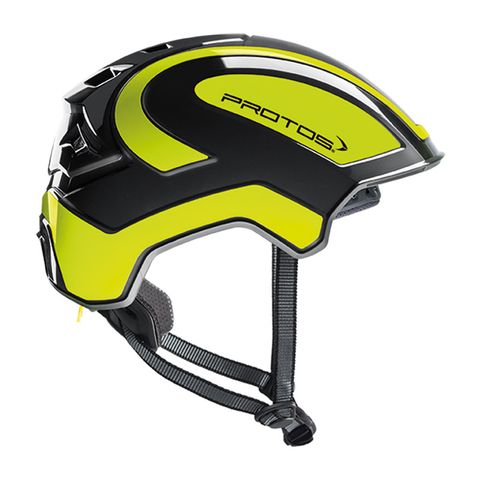 PROTOS® Integral Climber Helmet - Black/Neon Yellow