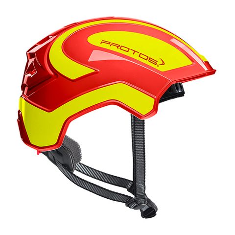 PROTOS® Integral Climber Helmet - Red/Yellow