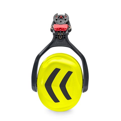 Protos Ear Protectors - Neon Yellow/Grey (single)