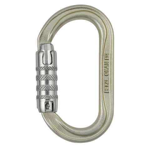 Petzl Oxan Steel Oval Tri-act Carabiner