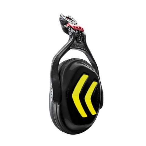 Protos Ear Protectors - Black/Neon Yellow (single)