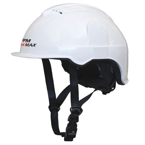 FFM AgHat MAX - ATV/Forestry Helmet  - White