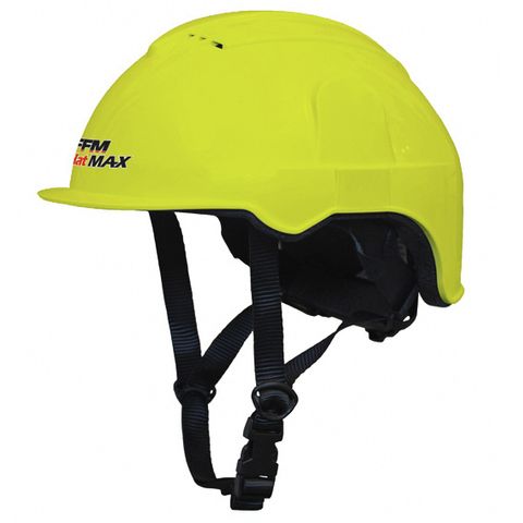 FFM AgHat MAX - ATV/Forestry Helmet  - Fl Yellow