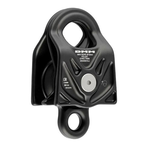 DMM Gyro Twin Pulley - Matt Grey