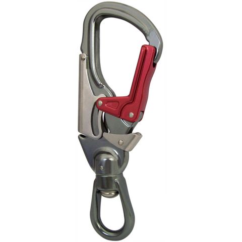 ISC Triple-action Aluminium Swivel Snaphook