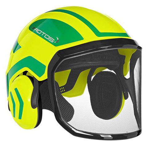 PROTOS® Integral Forestry Helmet - Neon  Yellow/Green