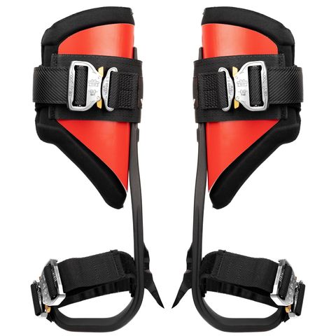 Distel Alu 3, Pads Plus, Short (Pole) Gaffs, Click Buckles