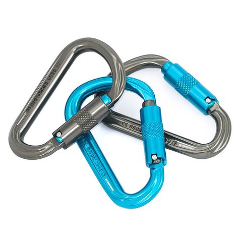 ISC HMS Supersafe Carabiner - 3 Pack