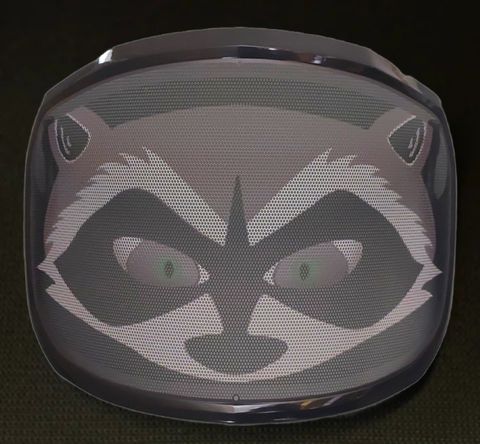 Protos F39 Mesh Visor Racoon