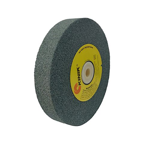 Green silicone grinding wheel - bench