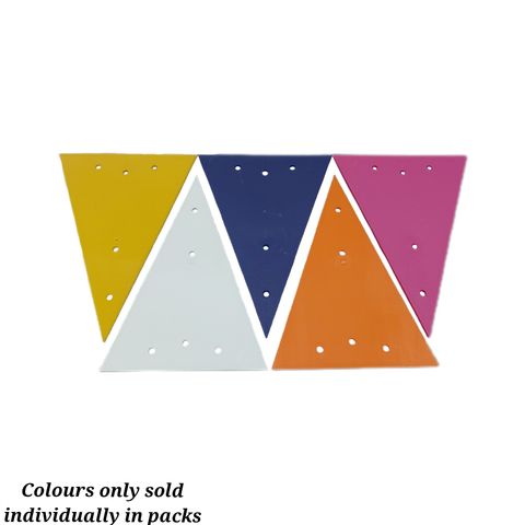 Coloured Plastic Triangle Markers