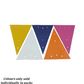 Coloured Plastic Triangle Markers