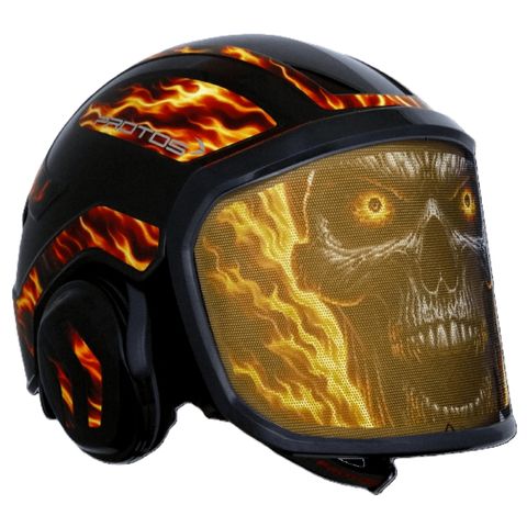 PROTOS® Integral UNIQUE Helmet - INFERNO