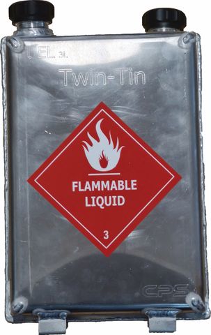 Twin-Tin Combi can (3L fuel & 1L oil)