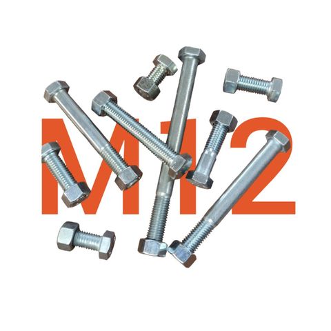 M12 Bolts with nut