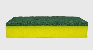 SCOURER/SPONGE GREEN/GOLD - SOLD INDIVIDUALLY