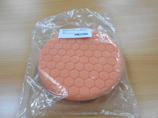 ORANGE HEX PATTERN EURO PAD