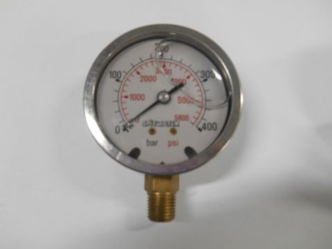 Pressure Gauge Bottom Entry