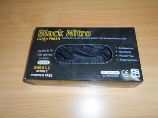 BLACK NITRO NITRILE SMALL 100