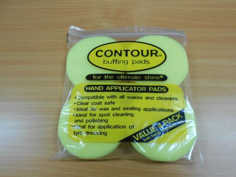 YELLOW FOAM APPLICATOR PADS 4/PK