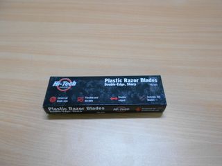 DOUBLE SIDED PLASTIC BLADES - 100/BOX