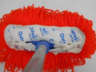 CAR WASH MOP COMPLETE - HANDLE & MOP.- ORANGE