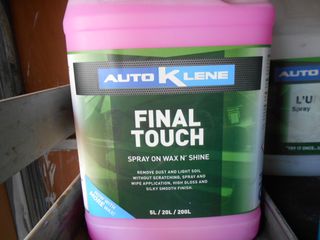 FINAL TOUCH - 5L (Spray Polish)