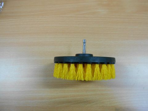 Carpet\Upholstery Rotary Brush Yellow 5"