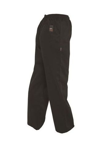 Prochef Drawstring Chef Pants Black Poly/Cotton 2XL