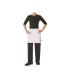 ProChef 1/2 Waist Apron White Poly/Cotton 70x40cm W/Pocket