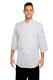 3/4 Sleeve Chef Shirt - White