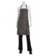 Dorset Antique Wash Finish Bib Apron - Pewter