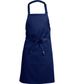 Navy Bib Apron