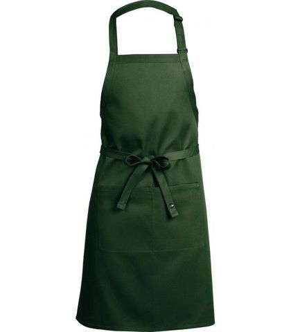 Hunter Green Bib Apron