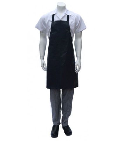 Navy Short PVC Bib Apron