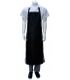Black Long PVC Bib Apron