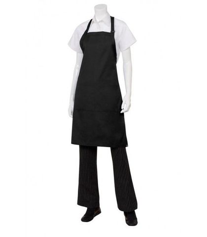 Black Bib Apron