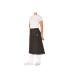 ProChef 3/4 Waist Apron Black Poly/Cotton 86x70cm W/Pocket