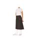 ProChef 3/4 Waist Apron Black Poly/Cotton 86x70cm W/Pocket