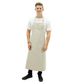 Bistro Bib Apron with Buckle - Stone